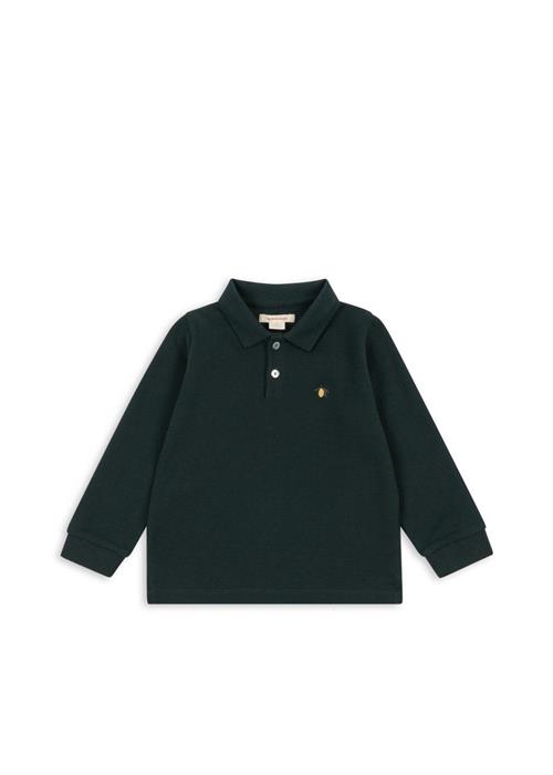 Konges Sløjd GOTS Florian Polo Med Lange Ærmer Pine Grove  Pine Grove 7-8 Y  Grøn  7-8 år  mand