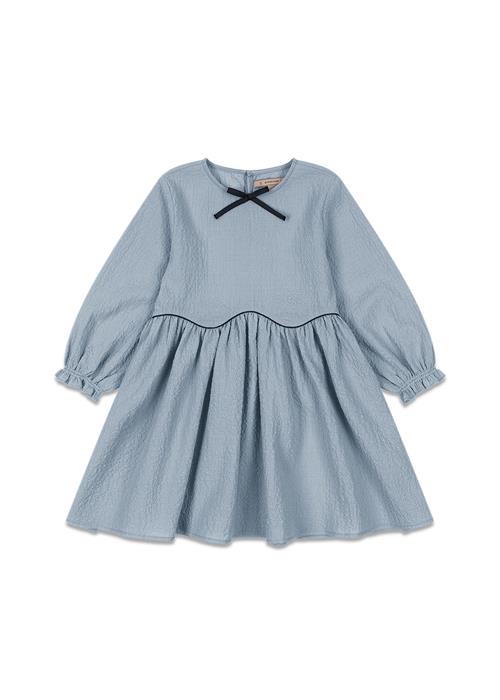 Konges Sløjd Ava Kjole Blue Fog  Blue Fog 7-8 Y  Blå  7-8 år  kvinde