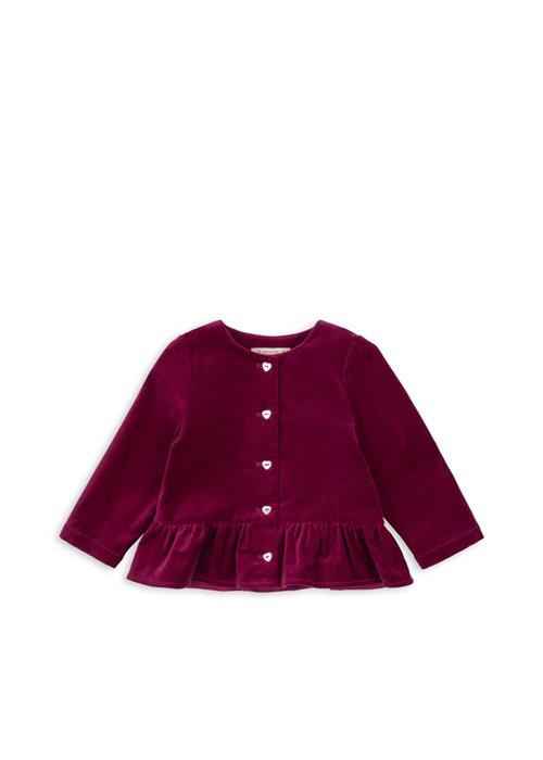 Konges Sløjd Barbara Skjorte Sangria  Sangria 5-6 Y  Rød  5-6 år  kvinde