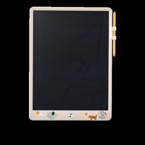 Liewood Zora Magisk Tegnebræt 13,5 Tommer Around The World / Sandy  Magic Drawing Board 13,5 inches-OS  Beige  One Size  unisex