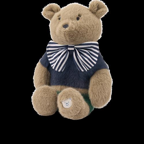Liewood Hubert Bamse Dune / Blue Stripe Mix  Teddy Bear-OS  Blå  One Size  mand