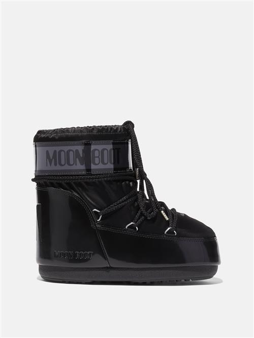 Moon Boot Mb Icon Low Glance Snestøvler Black  Black-33-35 EU  Sort  33-35 EU  kvinde