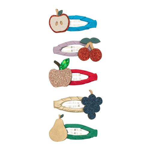 Mimi & Lula Mini Fruity Mushroom Village 5 Clic Clacs Blue  Blue-3-8 Y  Blå  3-8 år  kvinde