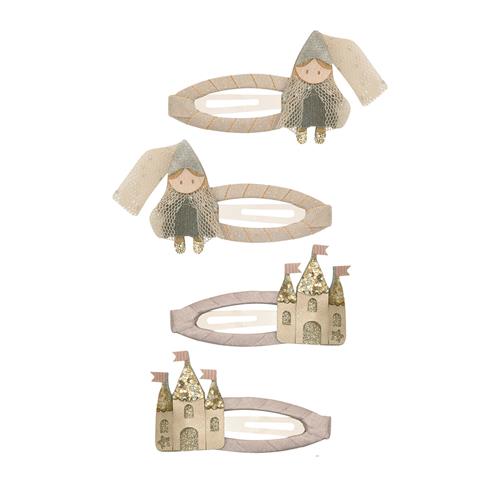 Mimi & Lula Princess Enchanted 4 Clic Clacs Cream  Cream-3-8 Y  Creme  3-8 år  kvinde