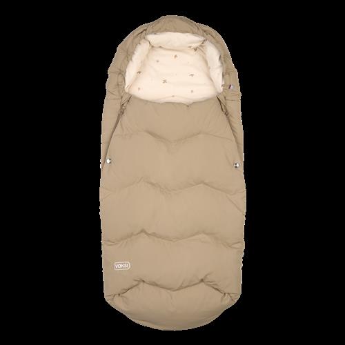 Voksi Explorer Fodpose - Varm Dark Sand  Dark Sand-0-3 Y Wool, Down Brun  0-3 år 0-3 Years unisex