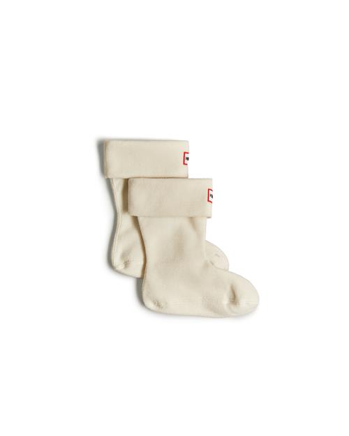 Hunter Kids Støvlesokker I Fleece Hunter White  Hunter White S  Hvid  S  unisex
