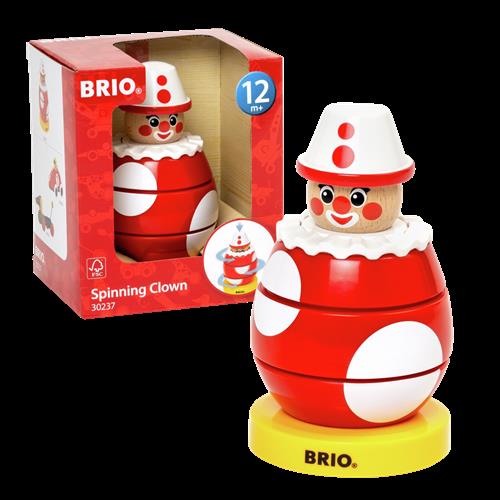 BRIO BRIO Snurrende Klovn Mix  Mix-Onesize  Rød  One Size  unisex