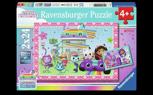 Ravensburger Ravensburger Gabby's Dollhouse Puslespil Mix  Mix-Onesize  Grøn  One Size 4 Y+ unisex
