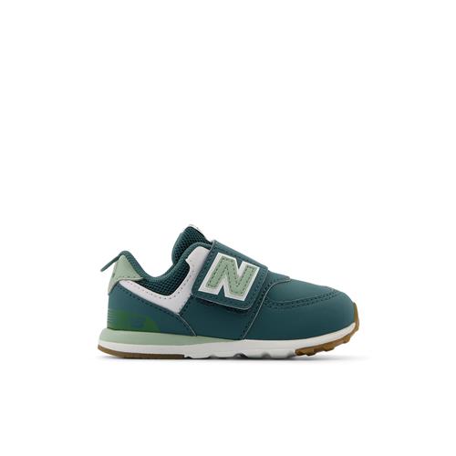 New Balance 574 Kids NEW-B Hook & Loop Sneakers New Spruce  New Spruce 23 EU    23 EU  mand