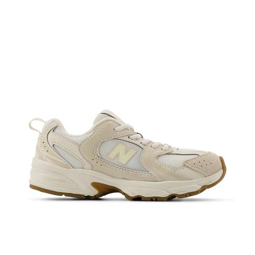 New Balance 530 Kids Bungee Lace Sneakers Bisque  Bisque 34.5 EU  Beige  34.5 EU  kvinde