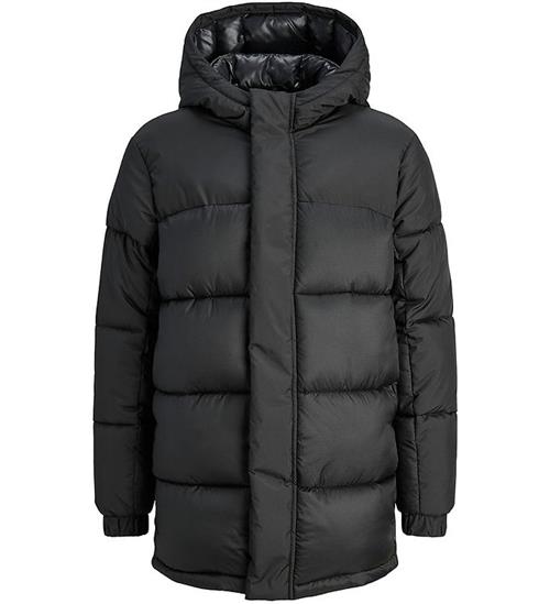 Jack & Jones Dynejakke - Long - JcoUnion - Black