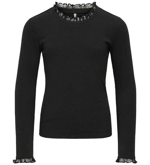 Kids Only Bluse - Rib - KogLeslie - Sort
