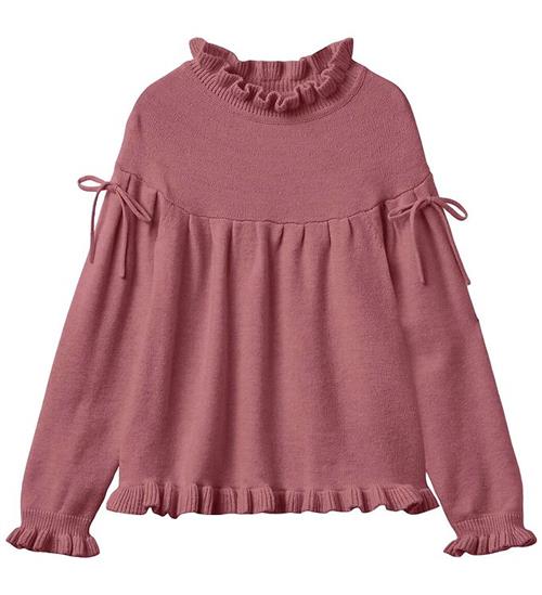 Fliink Bluse - Strik - Viskoseblanding - Kino - Ash Rose
