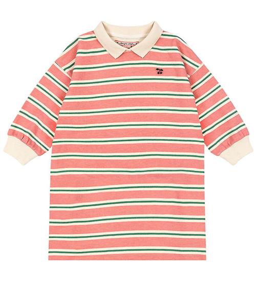 Konges Sløjd Sweatkjole - Spotty - Blush Bound Stripe