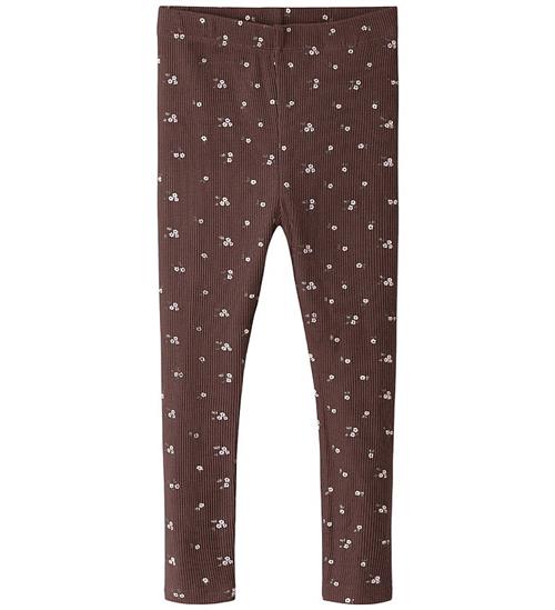 Name It Leggings - Rib - NmfSoho - Peppercorn