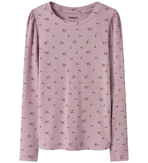 Name It Bluse - Rib - Nmfsoho - Keepsake Lilac