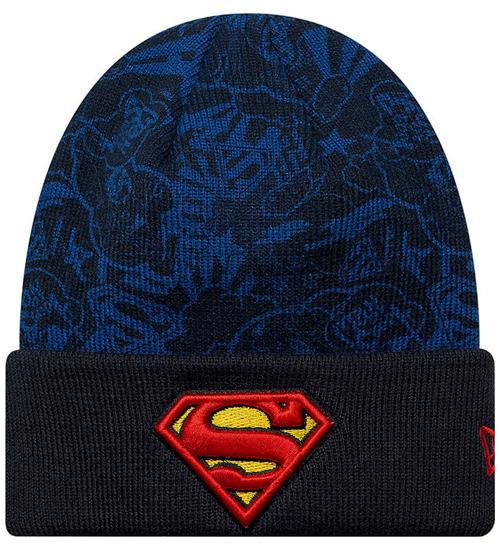 New Era Hue - Strik - Superman - Blå