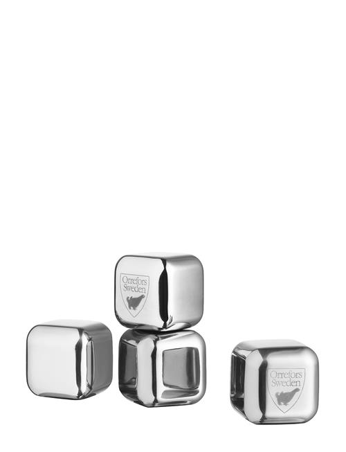 City Icecubes 4-Pack Orrefors Silver