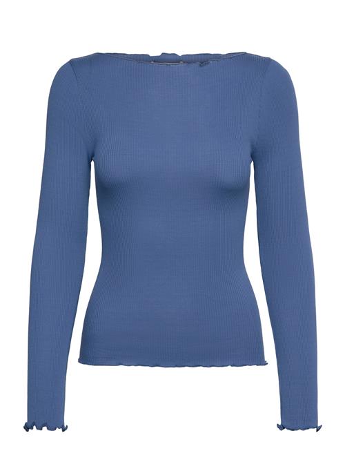 Rmwbalta Ls Regular Boatneck T-Shir RM By Rosemunde Blue