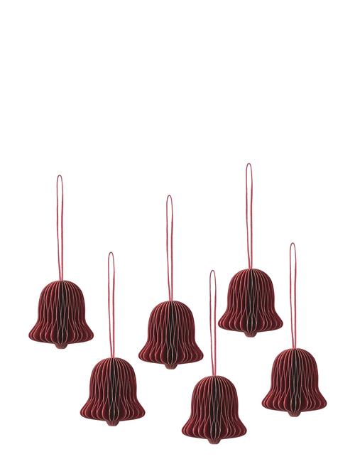 Chime Bell Ornaments Broste Copenhagen Red