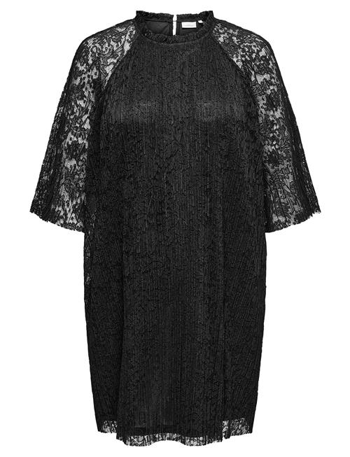 Carlosia 3/4 Lace Blk Dress Jrs ONLY Carmakoma Black
