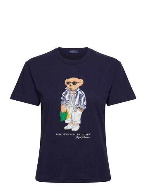 Polo Bear Cotton Jersey Tee Polo Ralph Lauren Navy