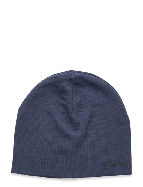 Allround Thin Merino Beanie Bergans Blue