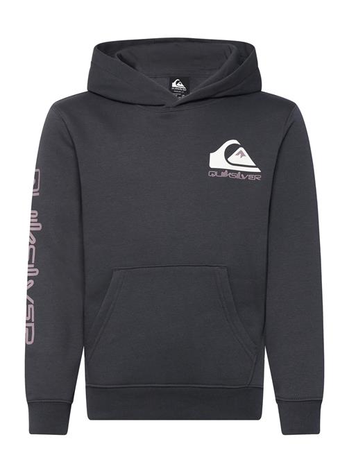 Omni Logo Hoodie Youth Quiksilver Navy