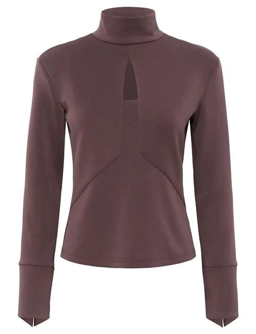 Kbbrittany Turtleneck Karen By Simonsen Burgundy