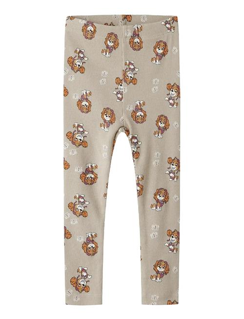Nmfsanina Paw Legging Cplg Name It Beige