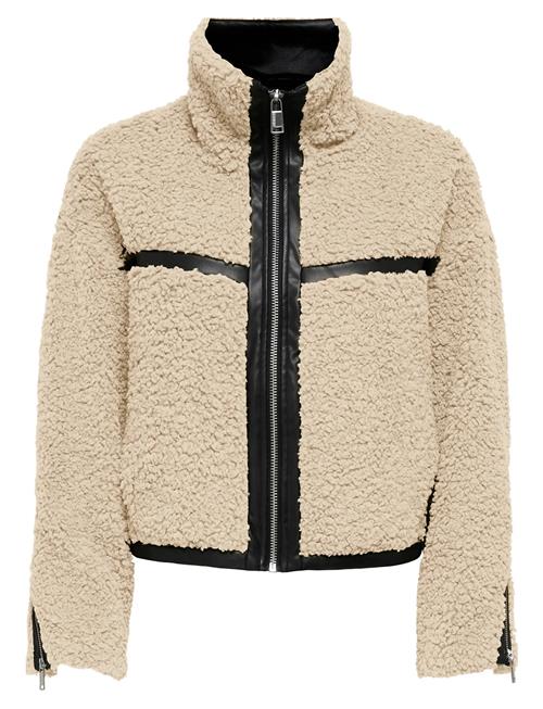 Onlpatti Life Teddy Short Jacket Cc Otw ONLY Cream