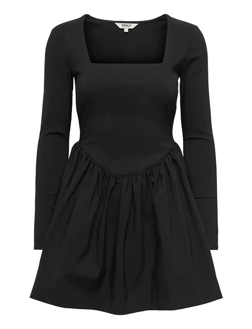 Onlmenia Ls Balloon Short Dress Wvn ONLY Black