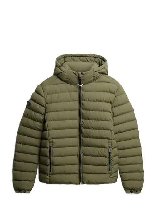 Hooded Fuji Padded Jacket Superdry Khaki