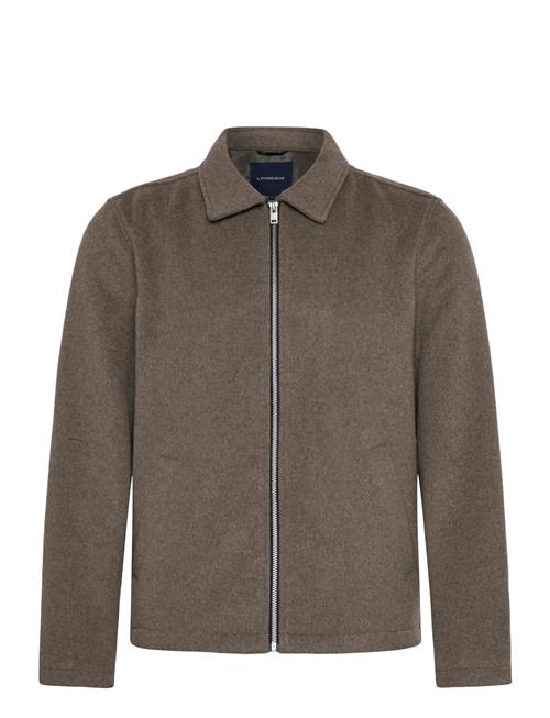 Wool Blend Blouson Lindbergh Brown
