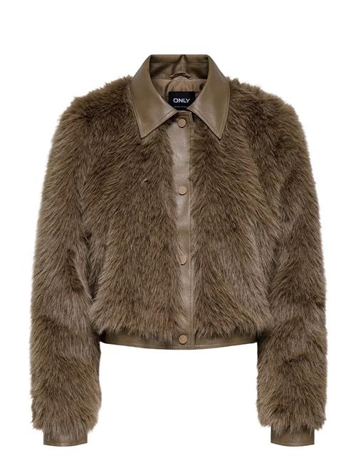 Onlyumi Life Faux Fur Jacket Otw ONLY Brown