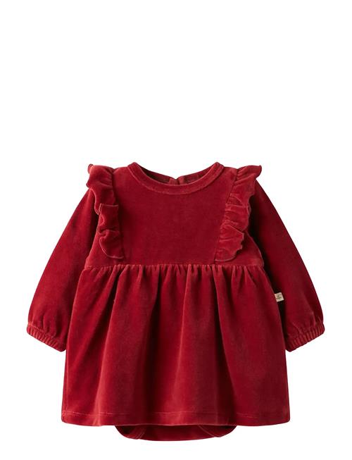 Nbfsaga Sag Ls Body Dress Lil Lil'Atelier Red