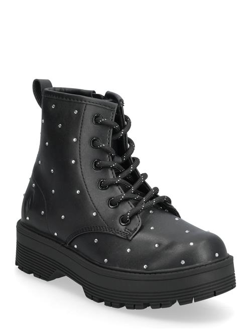 Girls Gravlen Hi Skechers Black