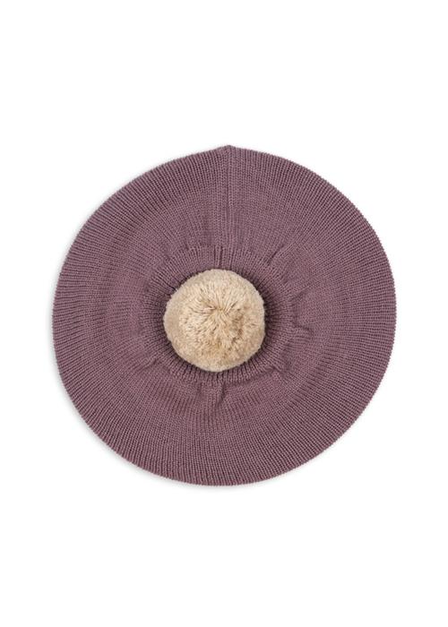 Konges Sløjd Louli Beret Hortensia Louli Beret Hortensia 12-18M  Lilla  12-18 måneder  kvinde