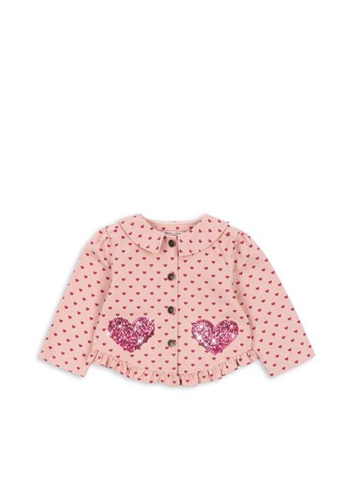 Konges Sløjd Nola Sequin Shirt Jacket Gots Berry Coeur Berry Coeur 18 months  Lyserød  18 måneder  kvinde