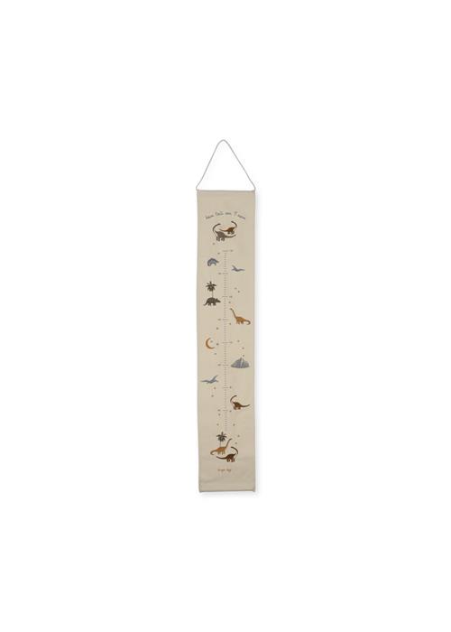 Konges Sløjd Dino Hvor Høj Er Jeg Nu Seedpearl  Seedpearl One Size  Creme  One Size  unisex