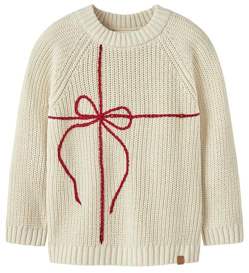 Lil' Atelier Bluse - Strik - NmnEmlen - Turtldove