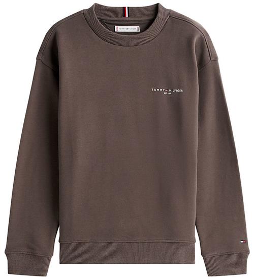 Tommy Hilfiger Sweatshirt - Mini Corp - Black Walnutbrown