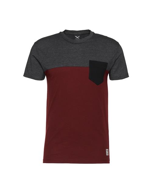 Iriedaily Bluser & t-shirts  mørkegrå / vinrød / sort