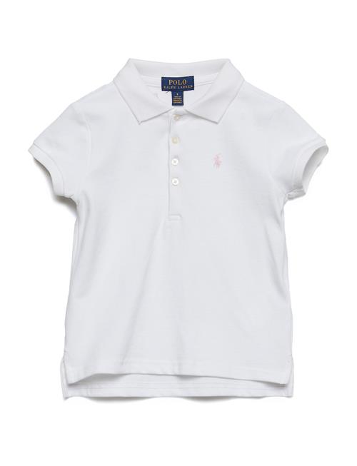Mesh-Ss Polo Shirt Ralph Lauren Kids White