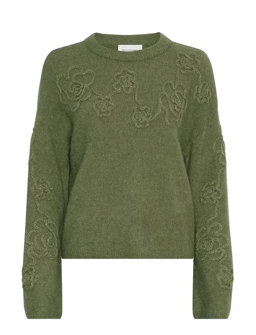 Mschmiabelle Hope Pullover Emb MSCH Copenhagen Khaki