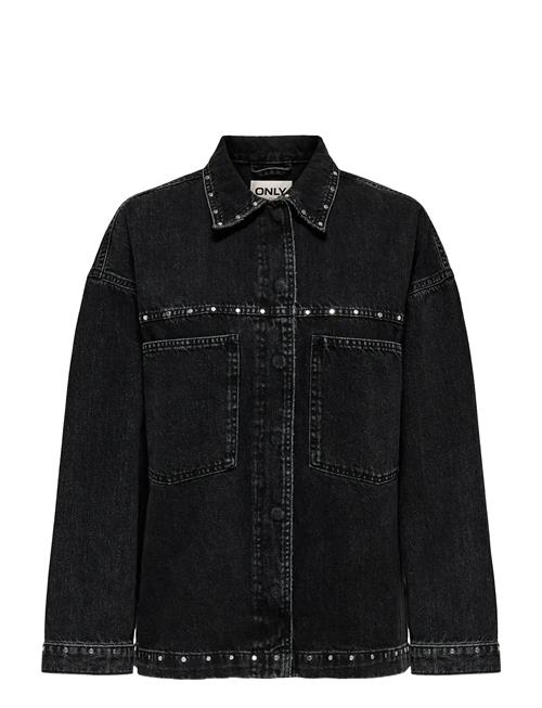 Onlemmie L/S Studded Dnm Shirt Azg ONLY Black
