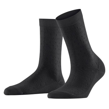 Falke Strømper Family Special Edition Woman Sock Sort økologisk bomuld Str 39/42 Dame