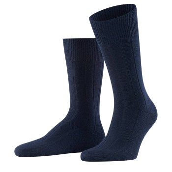 Falke Strømper Lhasa Rib Marineblå Str 39/42 Herre