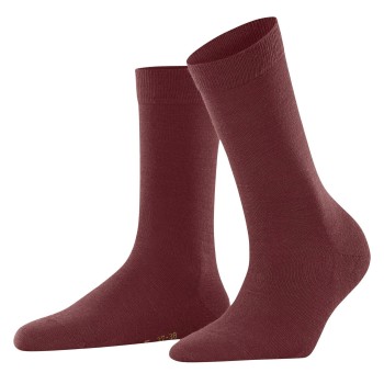 Se Falke Strømper Women Softmerino Bordeaux Str 41/42 Dame ved Timarco
