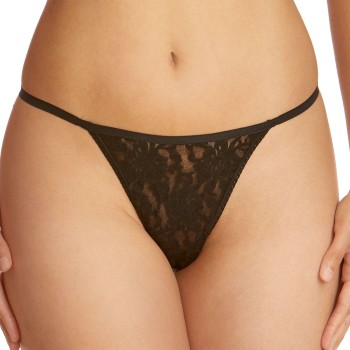 Hanky Panky Trusser Signature Lace High Rise G-String Sort nylon One Size Dame